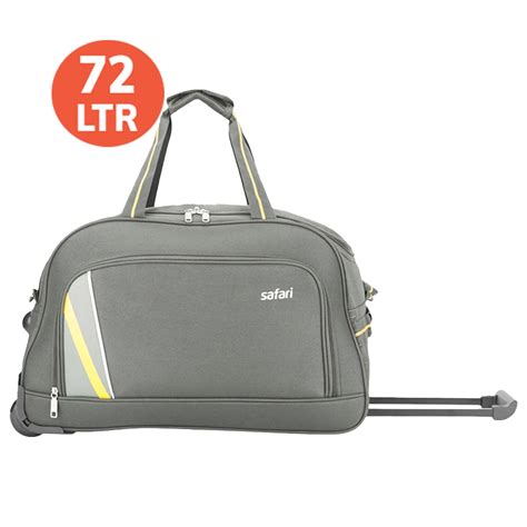 Shop Safari Binary 67 RDFL Rolling Duffle Bag (Grey) - 72 L 1 Unit at ...