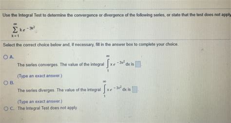 Image result for Integral Convergence Test