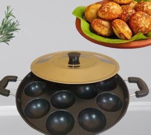 voltra Appam Patra, appam maker, Paniarakkal with Lid 1 L capacity 23 ...