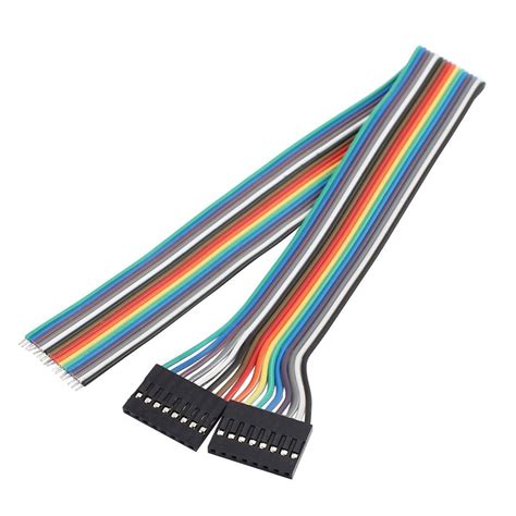 STORE99® 2Pcs 8P Jumper Wires Single Female Head Ribbon Cables Pi Pic ...