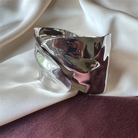 TFC Size 2.6 Innovative Silver Plated Bracelet Bangle