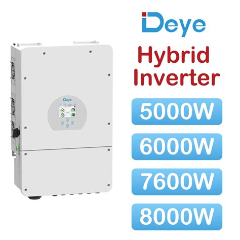40-60 DC/AC Inverters Deye Carton Hybrid System Power Micro Inverter ...
