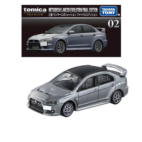 Tomica Premium 02 Mitsubishi Lancer Evolution Final Edition- TAKARA ...