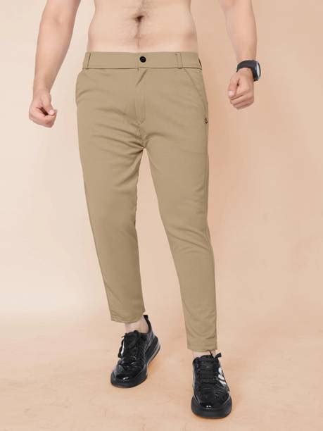 Khaki Trousers - Buy Khaki Pants online at Best Prices in India ...