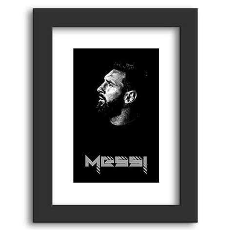 DmcreativityCraft Lionel Messi Poster - with 1 inch Photo Frames ...