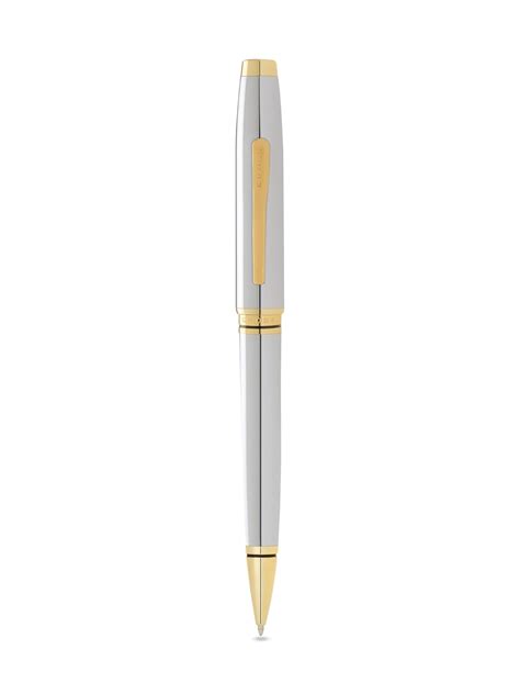 Coventry Chrome/Gold Ball Point Pen + BCH Tan : Amazon.in: Office Products
