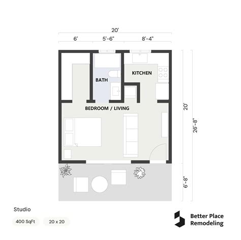 Studio ADU Floor Plans | Compact Living Solutions
