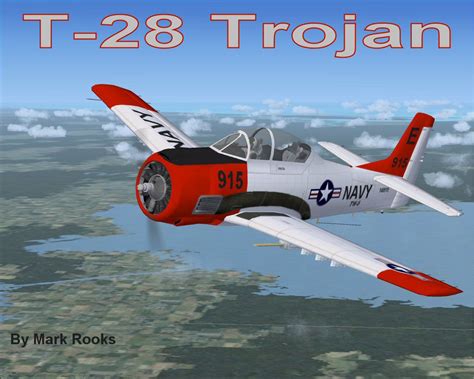North American T-28 Trojan for FSX