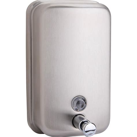 Genuine Joe GJO02201 Stainless Steel Manual Soap Dispenser, 31.5 fl oz ...
