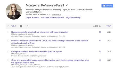 How to create and manage a profile on Google Scholar • Montse Peñarroya