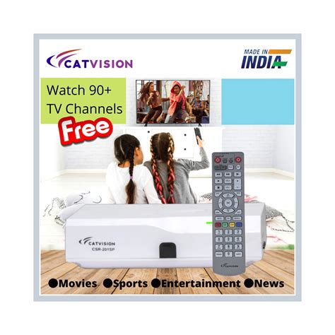 Catvision Doordarshan Freedish MPEG 2 Standard Definition Set Top Box ...