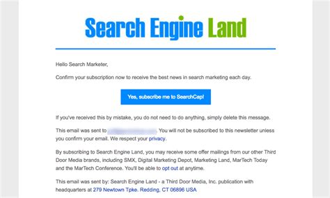 Double Opt-In Email 的图像结果