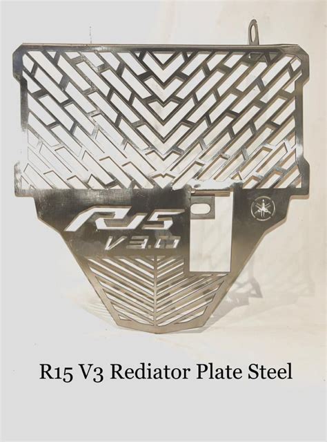 YAMAHA R15 V3 RADIATOR PLATE STEEL – Royal Erado Accessories