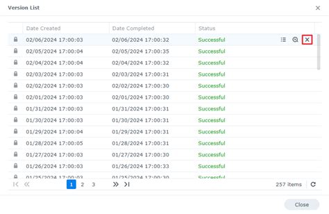 What can I do if I am informed of insufficient quota of backup ...