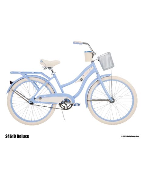 Huffy 24-Inch Deluxe Girls Cruiser Bike for Women - Macy's | Cruiser ...