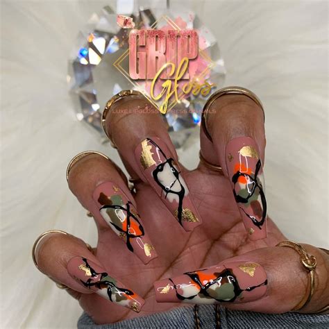 Renaissance | Dope nail designs, Green nail designs, Pretty nails