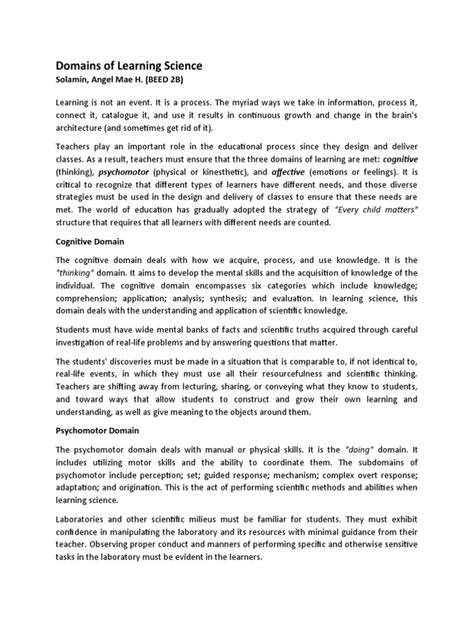 Image result for Domain Science Definition