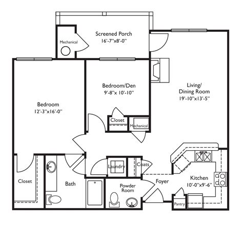 Retirement House Floor Plans