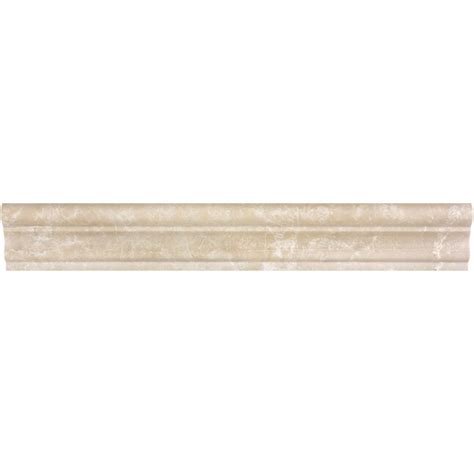 Satori Honed Allure Crema 2-in x 12-in Honed Natural Stone Marble Look ...