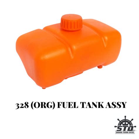 Jual Tangki Bensin / Fuel Tank Assy Mesin Potong Rumput BG 328 orange ...