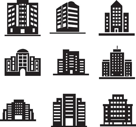 Building Icon Set 的图像结果