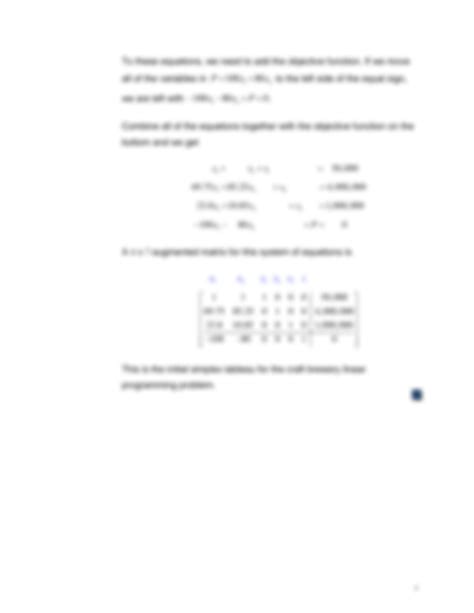 Image result for Values for Slack Variables