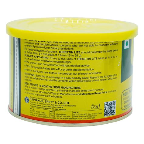 Threptin Lite High-Protein Supplement Diskette | Uses, Side Effects ...