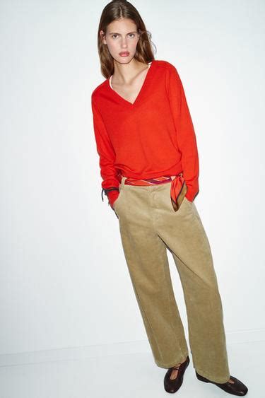 Red Sweaters Women's Knitwear | ZARA India