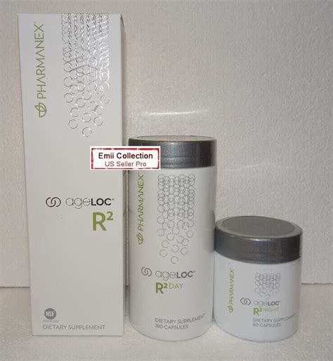 Buy Nu Skin Nuskin Pharmanex ageLOC R2, Day and Night Box Online at ...