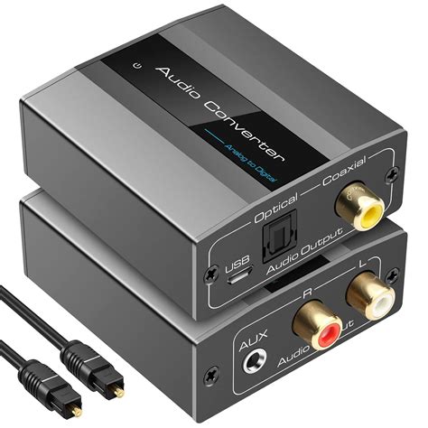 Analog to Digital Audio Converter RCA to Optical Nepal | Ubuy