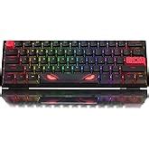 Amazon.in: Buy Womier Wk61 60% Keyboard, Hot-Swappable Keyboard Ultra ...