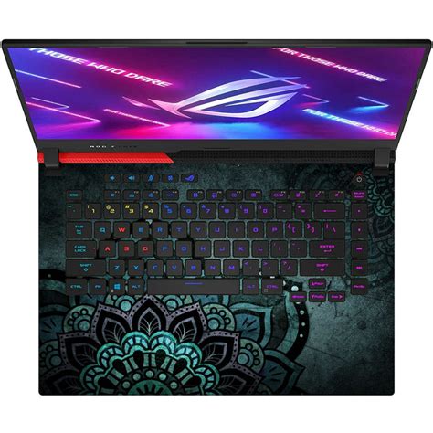 Shop Greenish Mandla Art Laptop Skin for Asus | Buy Online Now ...