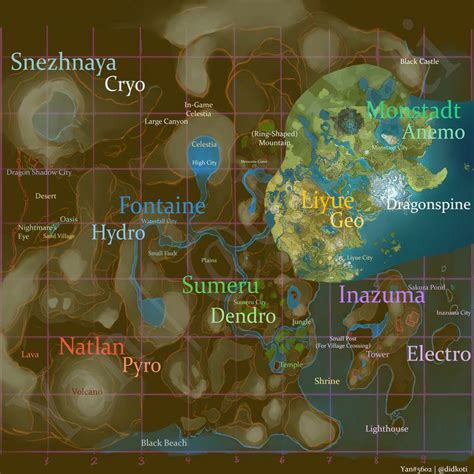 Genshin Map