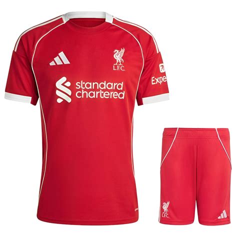 Liverpool Home 25/26 Kit – Jersey Nation
