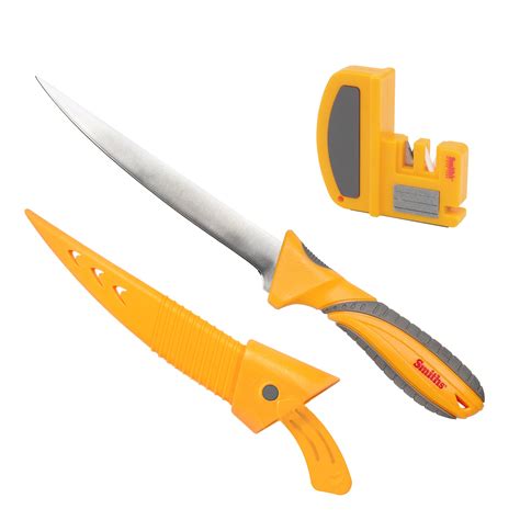 Regal River 7" Fillet Knife & Sharpener Combo Kit - Smith's Products UK