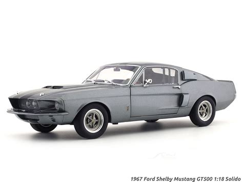 1967 Ford Shelby Mustang GT500 grey 1:18 Solido diecast scale model car ...