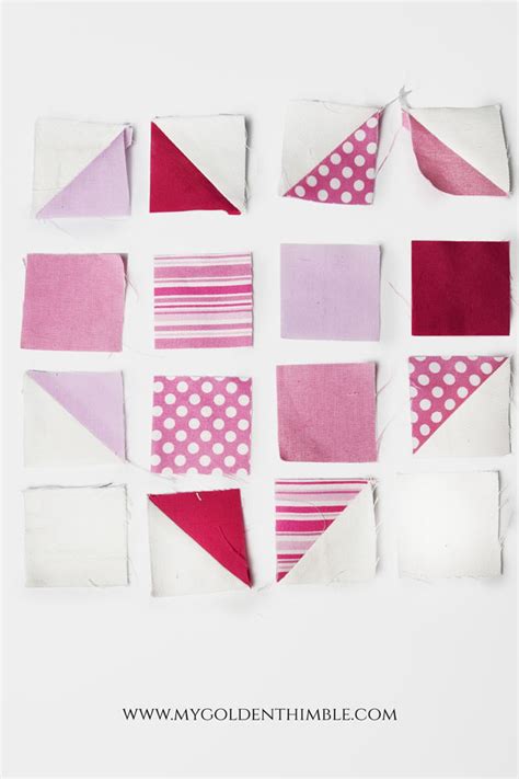 Heart Quilt Block Tutorials 的图像结果