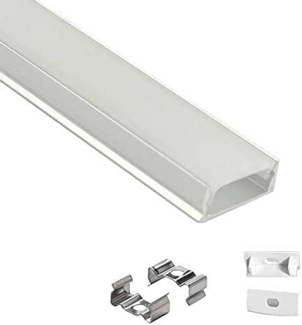 Abaj Lighting (16x12mm) LED Strip Light 1Meter Aluminium Rectangular ...