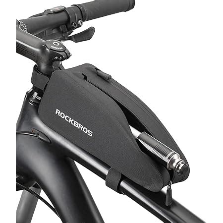 ROCKBROS Top Tube Bike Bag Waterproof Bike Front Frame Bike Bag Bicycle ...