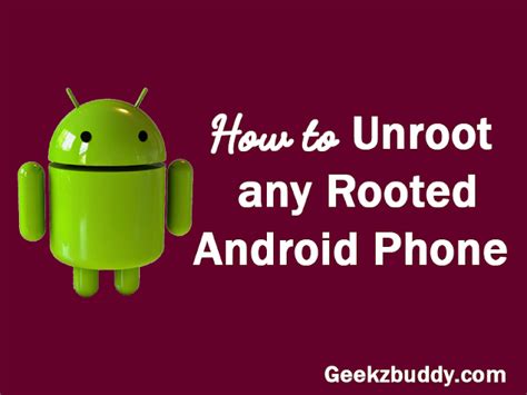 Image result for How to Unroot Android Phone Already Rooted