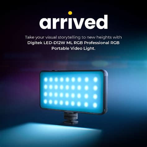 Buy Digitek LED-D12W ML RGB Professional RGB Portable Video LightOnline ...