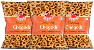 Bambino Tasty Traditional Chegodi 130 gms X Pack of 3.... Price in ...