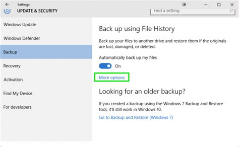 Image result for Back Up Files File History