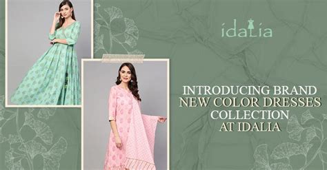 Introducing Brand New Color Dresses Collection at Idalia