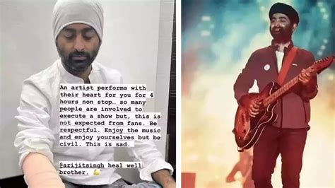 Arijit Singh gets injured in a fan encounter during his live show