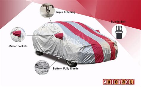 Autofact Waterproof Car Body Cover Compatible with Kia Seltos (2020 to ...