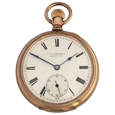 Hampden Multi-Color Gold Large Antique Pocket Watch at 1stDibs | dueber ...