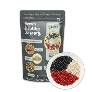 Rudra International Gunja mix II Gunja Combo (White,Black, Red)/Rakta ...