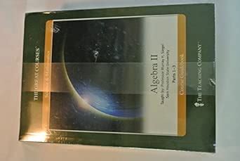 Algebra II - The Great Courses - Science and Mathematics - 6 Dvds Plus ...