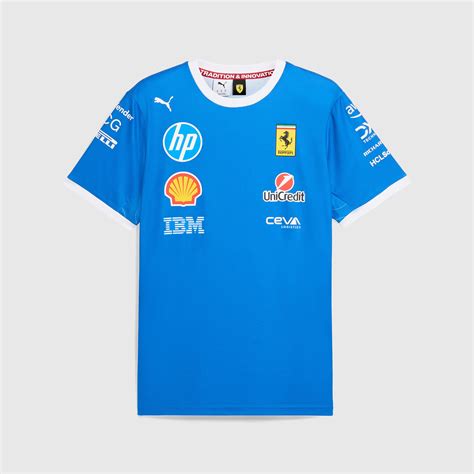 Scuderia Ferrari 2025 Monza GP Team T-shirt – TheRaceFans